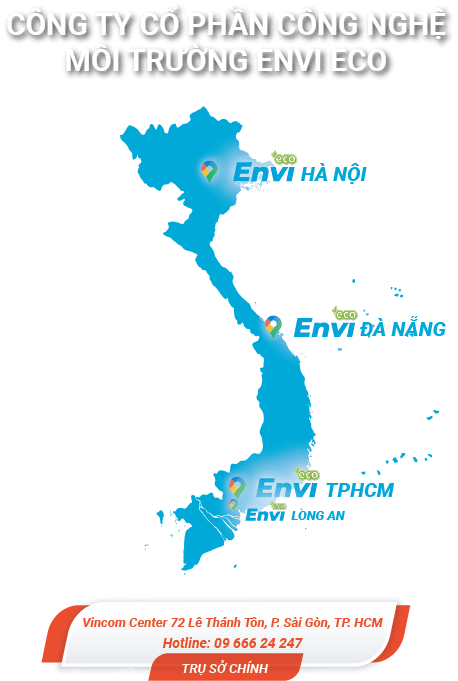 cac chi nhanh cua Envi Eco